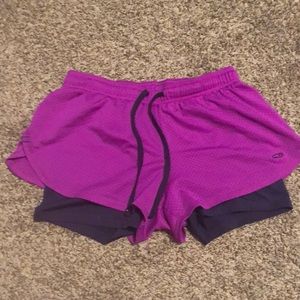 Purple Champion Shorts/Tights